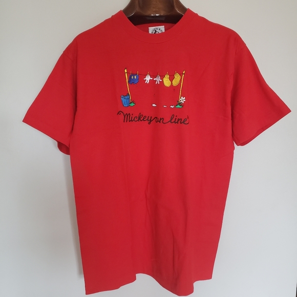 VINTAGE • Mickey mouse single stitch shirt - Picture 5 of 12